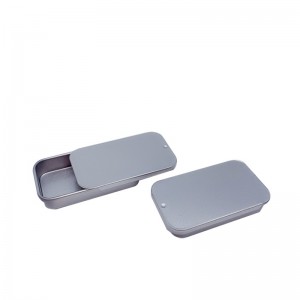 Rectangular Tin Box (60mm*30mm*11mm)Sliding Box