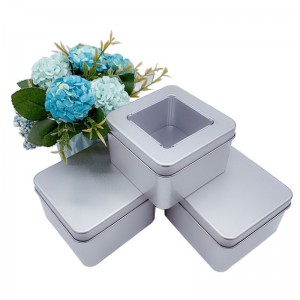 Square Tin Box (90mm*90mm*55mm)