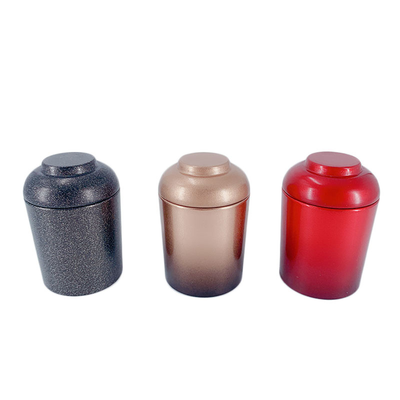 Easy to carry tea cans candy metal cans 45*70MM